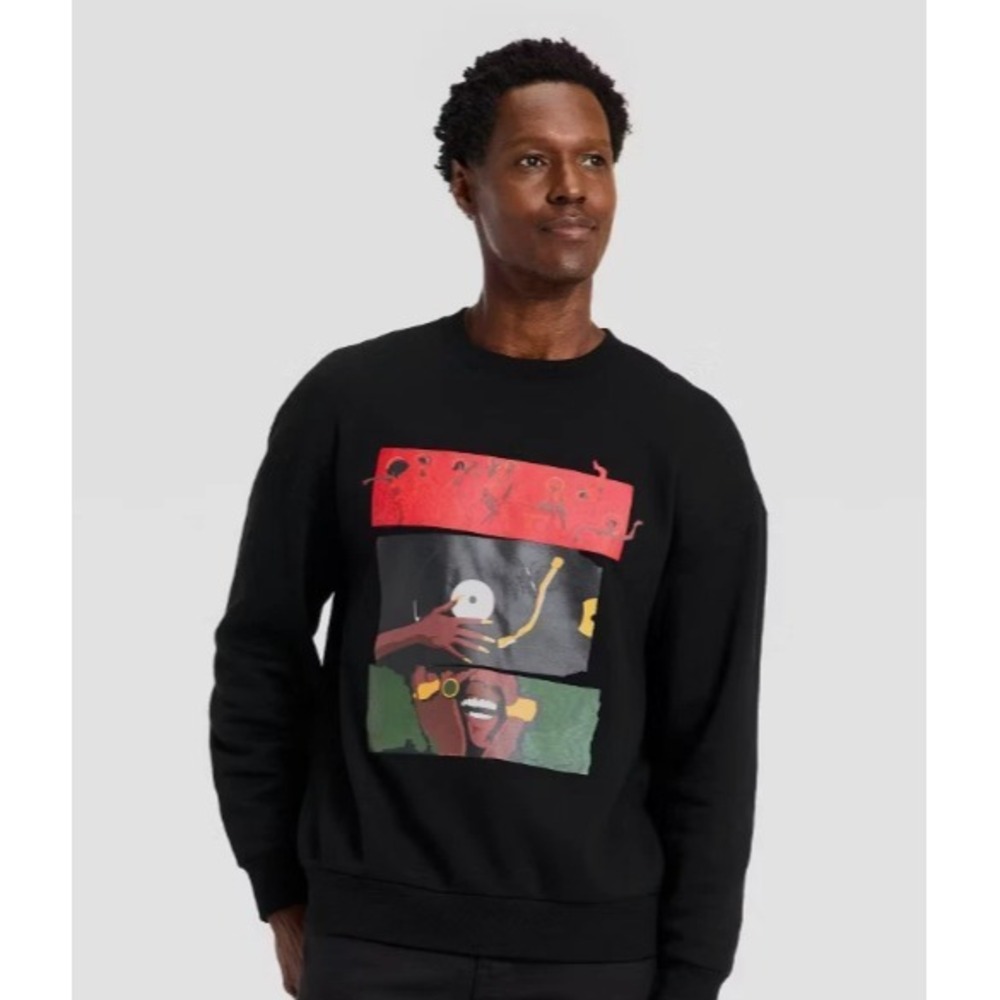 Black History Month Sweatshirt XL HBCU Graphic Pullover‎ Streetwear Crewneck NWT